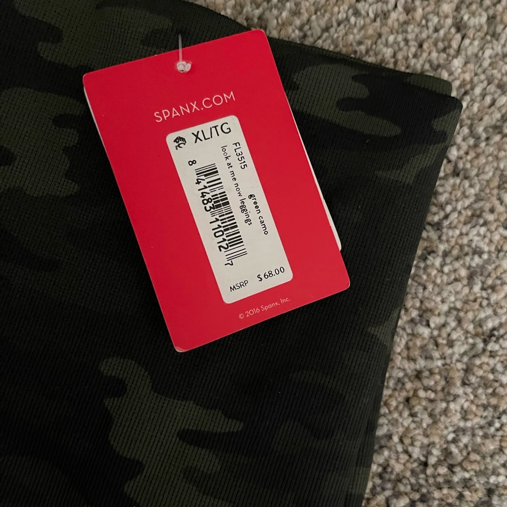 Three pair women’s spanx athletic leggings